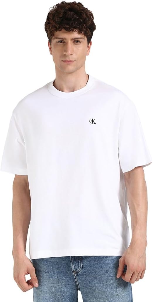 Calvin Klein Men's Relaxed Fit Archive Logo Crewneck T-Shirt