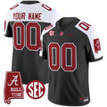 Alabama Crimson Tide Vapor Limited Custom Jersey V3 - Alabama Map - All Stitched