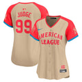 American League 2024 All-Star Game Limited Jersey - Cream - All Stitched - Women, Aaron Judge