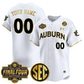 Auburn Tigers 2025 Final Four Patch Vapor Baseball Custom Jersey - All Stitched