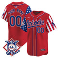 Baltimore Orioles 2024 Fourth of July Vapor Premier Limited Custom Jersey - All Stitched - Men, Red