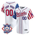 Baltimore Orioles 2024 Fourth of July Vapor Premier Limited Custom Jersey - All Stitched - Men, White