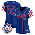 Baltimore Orioles 2024 Fourth of July Vapor Premier Limited Custom Jersey - All Stitched - Women, Royal
