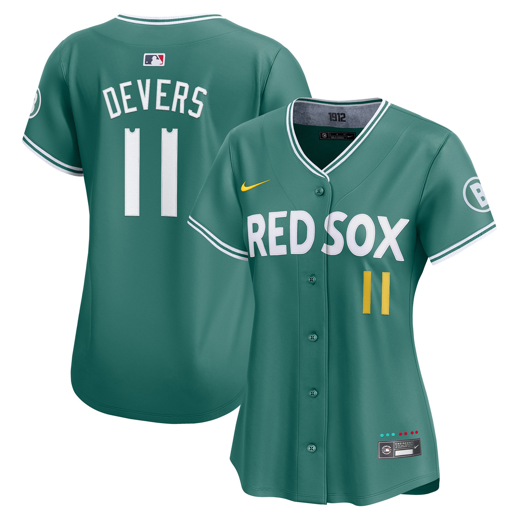 Boston Red Sox 2025 City Connect Vapor Premier Limited Jersey V2 - All Stitched - Women, Rafael Devers