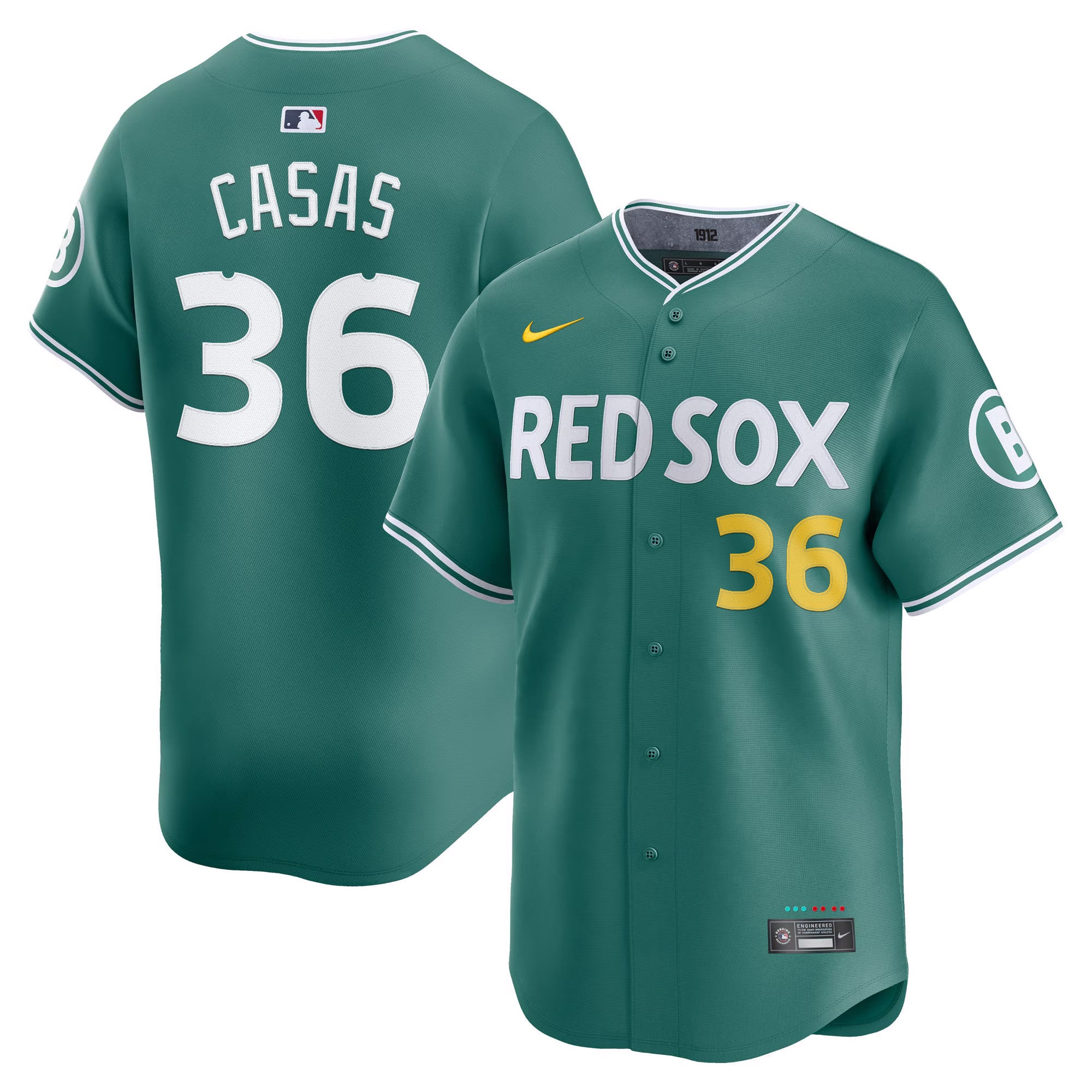 Boston Red Sox 2025 City Connect Vapor Premier Limited Jersey V2 - All Stitched - Men, Triston Casas