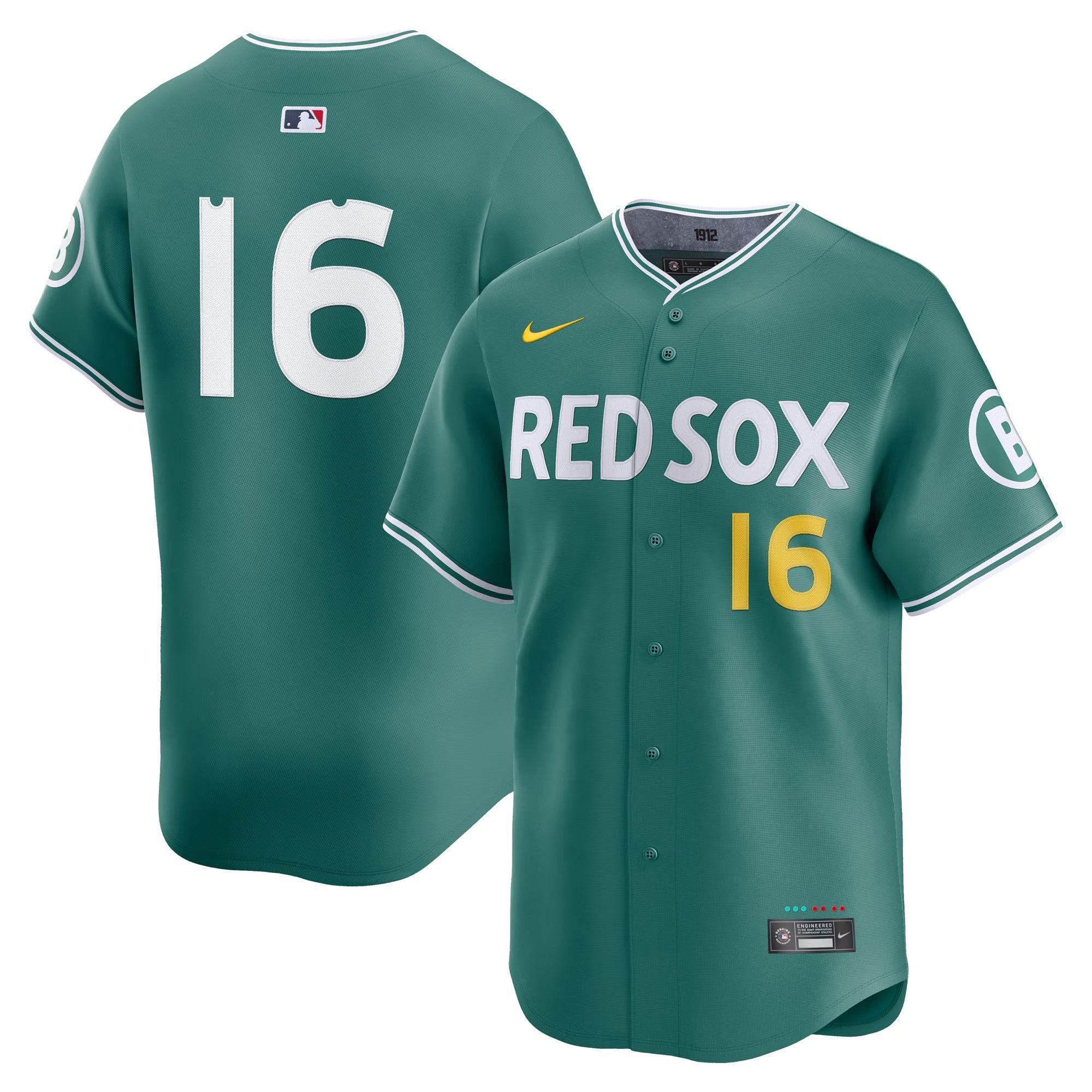 Boston Red Sox 2025 City Connect Vapor Premier Limited Jersey V3 - All Stitched - Men, Jarren Duran