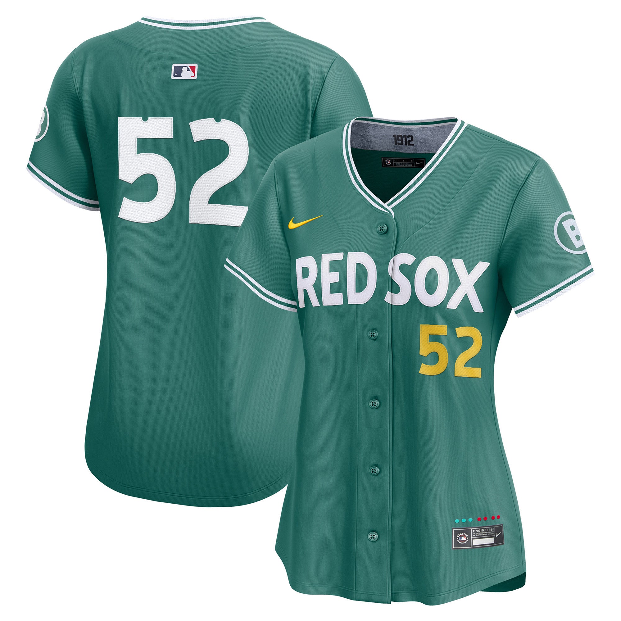 Boston Red Sox 2025 City Connect Vapor Premier Limited Jersey V3 - All Stitched - Women, Wilyer Abreu
