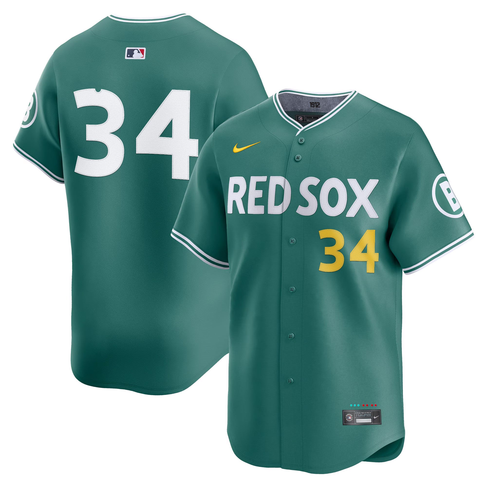 Boston Red Sox 2025 City Connect Vapor Premier Limited Jersey V3 - All Stitched - Men, David Ortiz