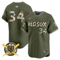 Boston Red Sox Armed Forces Day Vapor Premier Limited Jersey - All Stitched - Men, David Ortiz