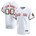 Boston Red Sox Mexico Vapor Premier Limited Custom Jersey - All Stitched - Youth, White
