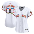Boston Red Sox Mexico Vapor Premier Limited Custom Jersey - All Stitched - Women, White