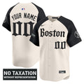 Boston Red Sox 'Retro Newspaper Edition' Vapor Premier Limited Custom Jersey - All Stitched - Men, Alternate