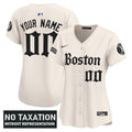 Boston Red Sox 'Retro Newspaper Edition' Vapor Premier Limited Custom Jersey - All Stitched - Women, Retro Newspaper