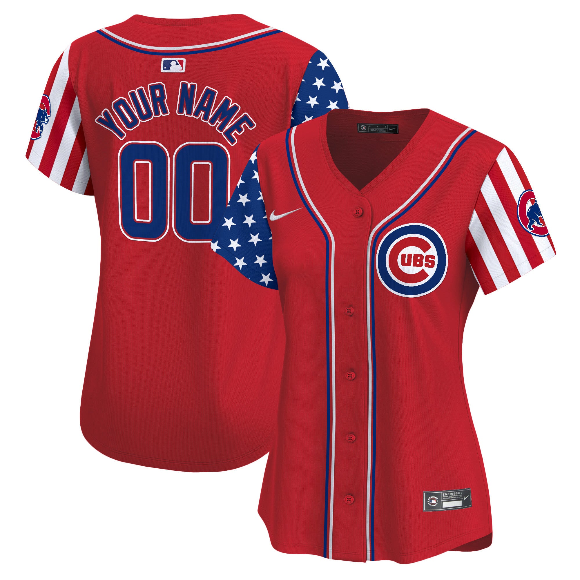 Women's Chicago Cubs Blue Alternate Vapor Premier Limited Jersey - All Stitched - Black, Pete Crow-Armstrong