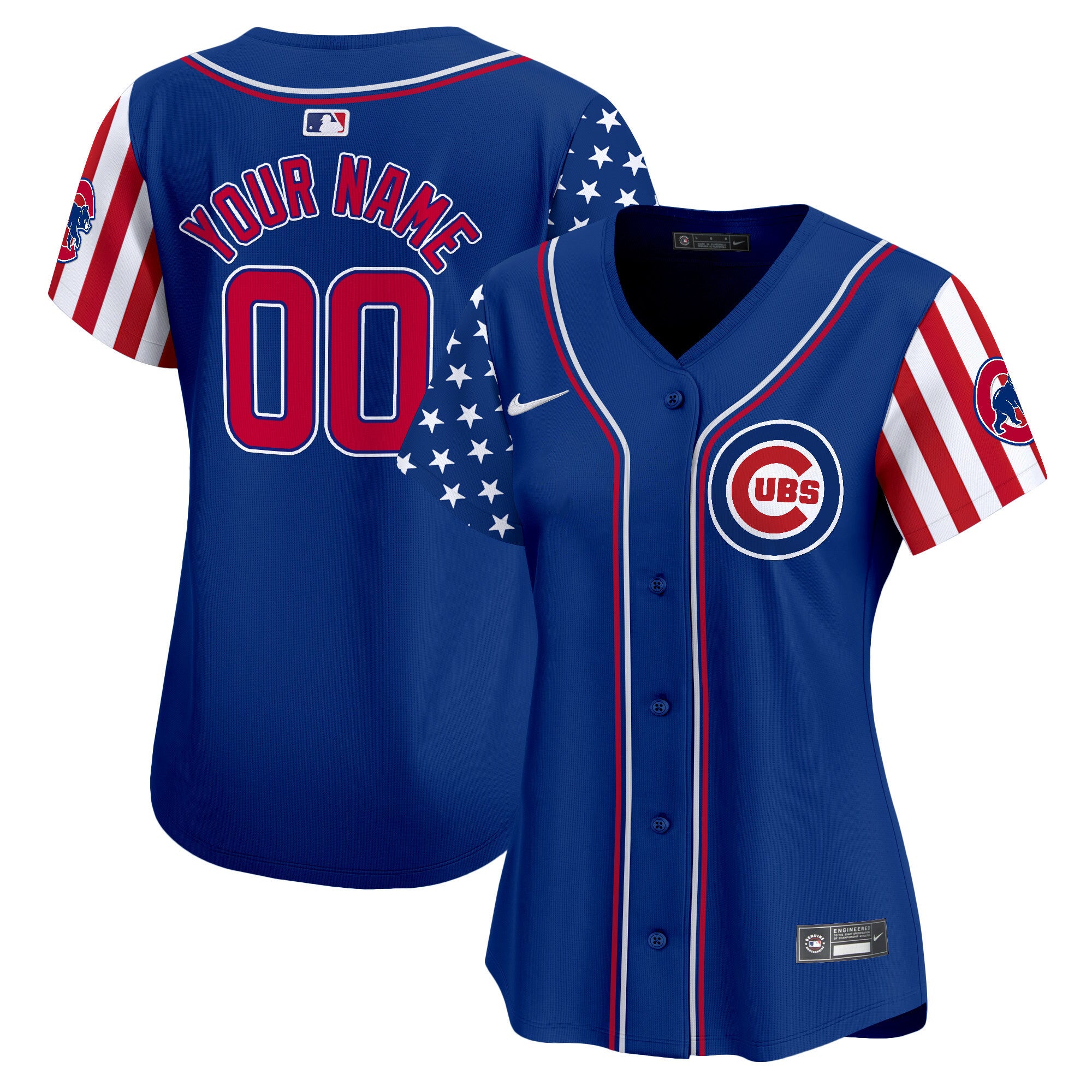 Women's Chicago Cubs Blue Alternate Vapor Premier Limited Jersey - All Stitched - Black, Nico Hoerner