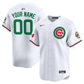 Chicago Cubs Mexico Vapor Premier Limited Custom Jersey V3 - All Stitched - Men, White