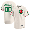 Chicago Cubs Mexico Vapor Premier Limited Custom Jersey V3 - All Stitched - Youth, Cream