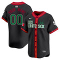 Chicago White Sox Mexico Vapor Premier Limited Custom Jersey - All Stitched - Men, Black