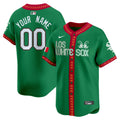 Chicago White Sox Mexico Vapor Premier Limited Custom Jersey - All Stitched - Men, Green