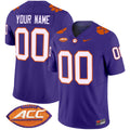 Clemson Tigers 2025 Vapor Limited Custom Jersey - All Stitched - Youth, Purple