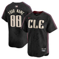 Cleveland Guardians 2024 City Connect Vapor Premier Limited Custom Jersey - All Stitched - Youth, Black