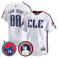 Cleveland Guardians Larry Doby Patch City Connect Vapor Premier Limited Custom Jersey - All Stitched - Men, White