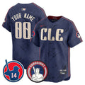 Cleveland Guardians Larry Doby Patch City Connect Vapor Premier Limited Custom Jersey - All Stitched - Men, City Connect