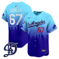 Dodgers 2024 City Connect Vapor Premier Limited Jersey V2 - All Stitched - Men, Vin Scully