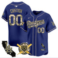 Dodgers Armed Forces Day Vapor Premier Limited Custom Jersey - All Stitched - Men, Royal