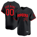 Dodgers Stranger Things Vapor Premier Limited Custom Jersey - All Stitched - Men, Black