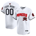 Dodgers Stranger Things Vapor Premier Limited Custom Jersey - All Stitched - Men, White