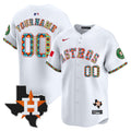 Houston Astros Mexico Vapor Premier Limited Custom Jersey V3 - All Stitched