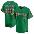 Los Angeles Angels Mexico Vapor Premier Limited Custom Jersey - All Stitched - Men, Green