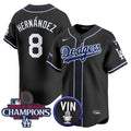 Los Angeles Dodgers 2025 Lights Out Vapor Premier Limited Jersey - All Stitched - Men, Kike Hernandez