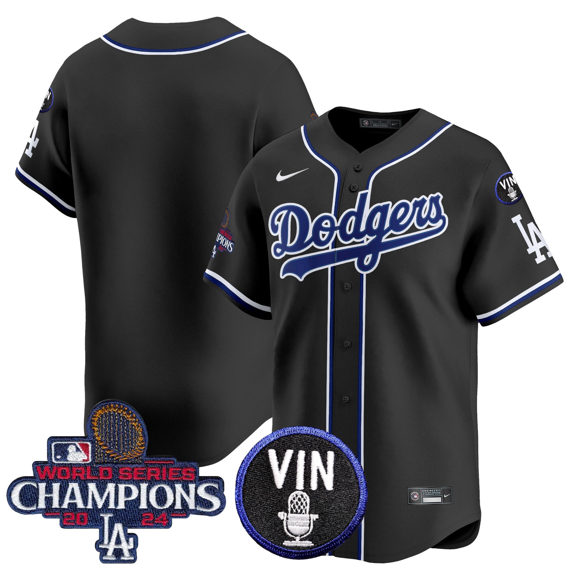 Los Angeles Dodgers 2025 Lights Out Vapor Premier Limited Jersey - All Stitched - Men, Team