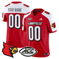 Louisville Cardinals 2024 Vapor Limited Custom Jersey - All Stitched - Men, Red Alternate