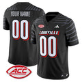 Louisville Cardinals 2024 Vapor Limited Custom Jersey - All Stitched - Men, Black