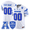 Memphis Tigers 2024 Vapor Limited Custom Jersey - All Stitched - Youth, White