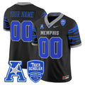 Memphis Tigers 2024 Vapor Limited Custom Jersey - All Stitched - Men, Black