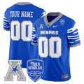Memphis Tigers 2024 Vapor Limited Custom Jersey - All Stitched - Men, Royal