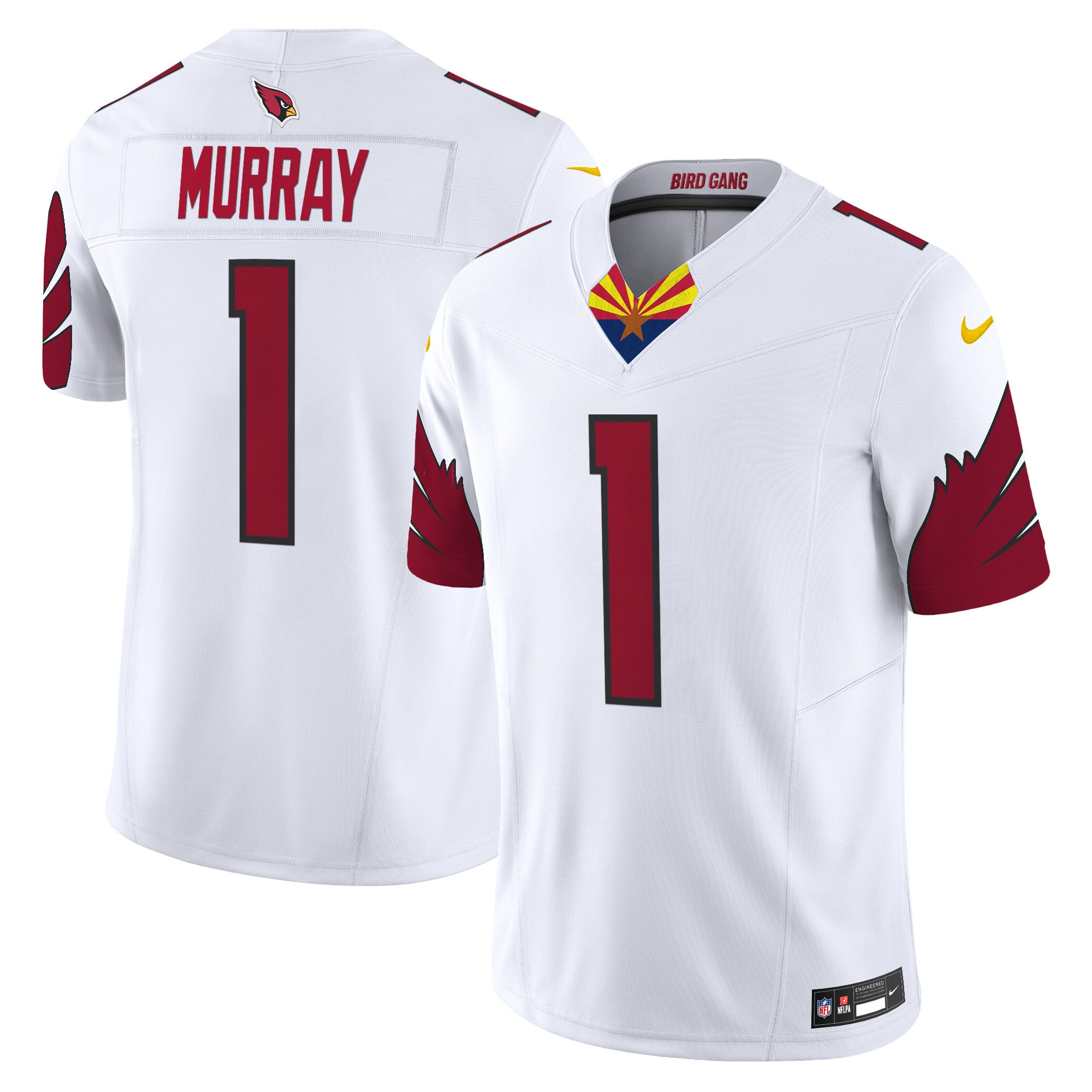 Men's Arizona Cardinals 2024 Special Vapor Limited Jersey - All Stitched - White, Kyler Murray