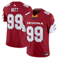 Men's Arizona Cardinals 2024 Special Vapor Limited Jersey - All Stitched - Red, J.J. Watt