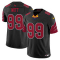 Men's Arizona Cardinals 2024 Special Vapor Limited Jersey - All Stitched - Black, J.J. Watt