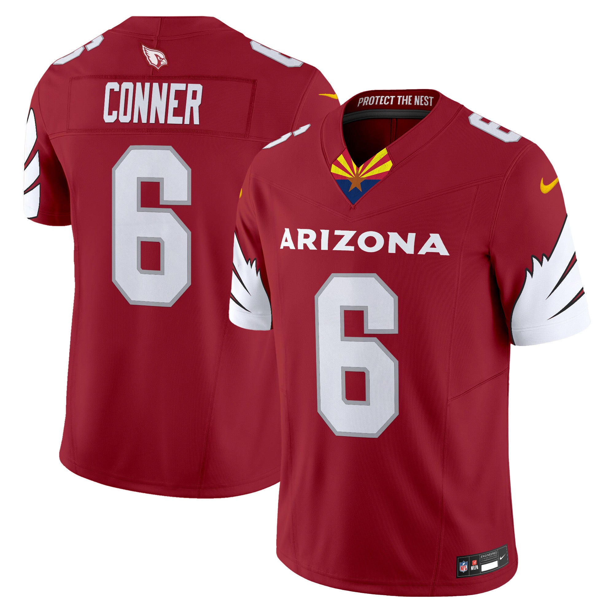 Men's Arizona Cardinals 2024 Special Vapor Limited Jersey - All Stitched - Red, James Conner