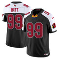 Men's Arizona Cardinals 2024 Special Vapor Limited Jersey - All Stitched - Black Alternate, J.J. Watt