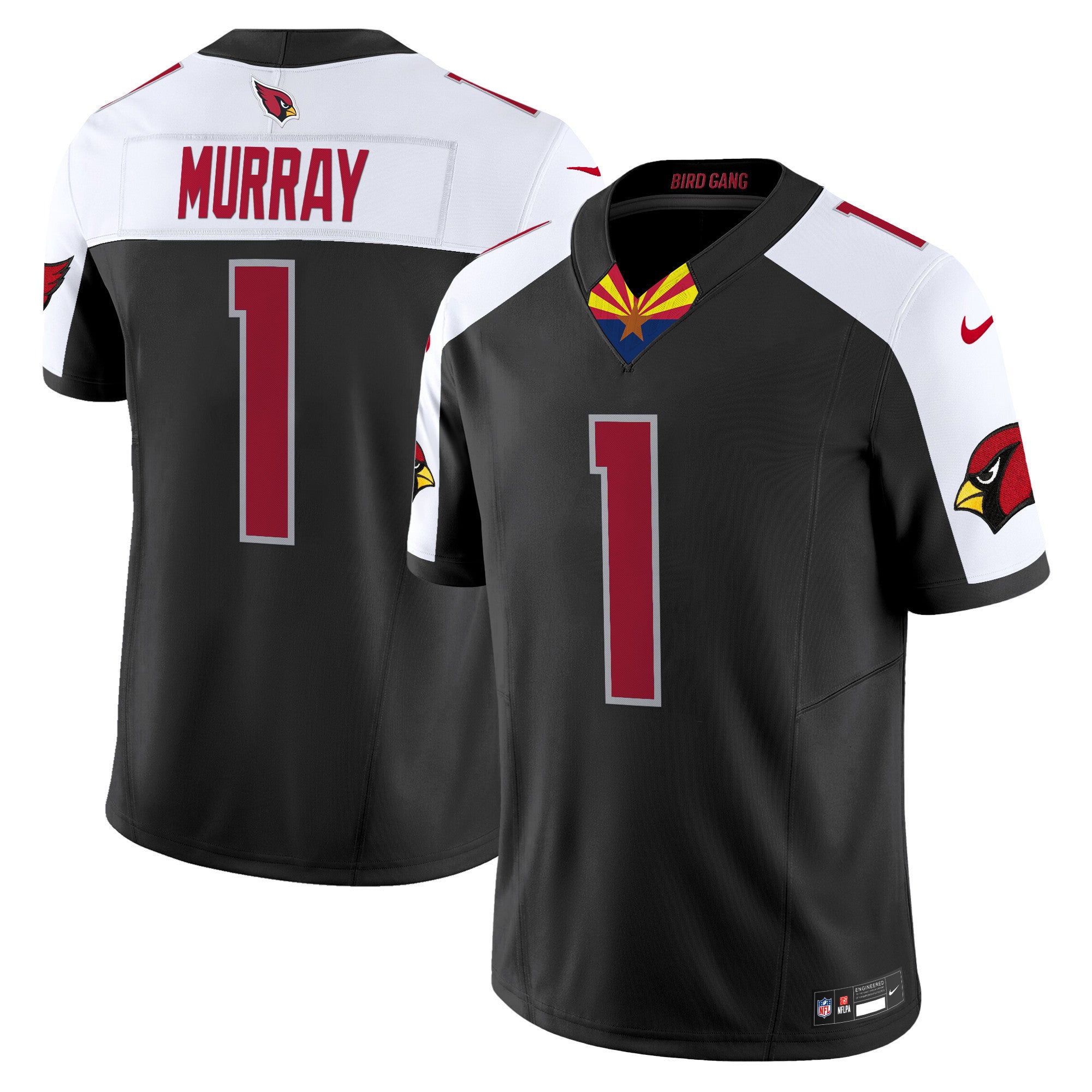 Men's Arizona Cardinals 2024 Special Vapor Limited Jersey - All Stitched - Black Alternate, Kyler Murray