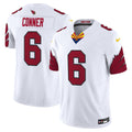 Men's Arizona Cardinals 2024 Special Vapor Limited Jersey - All Stitched - White, James Conner