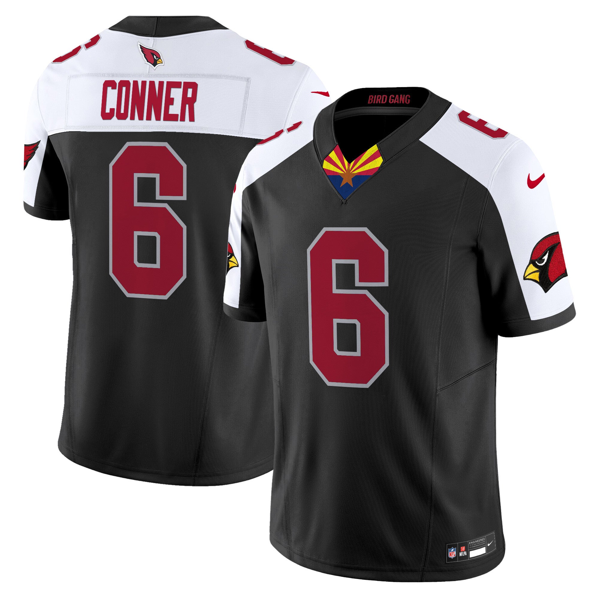 Men's Arizona Cardinals 2024 Special Vapor Limited Jersey - All Stitched - Black Alternate, James Conner