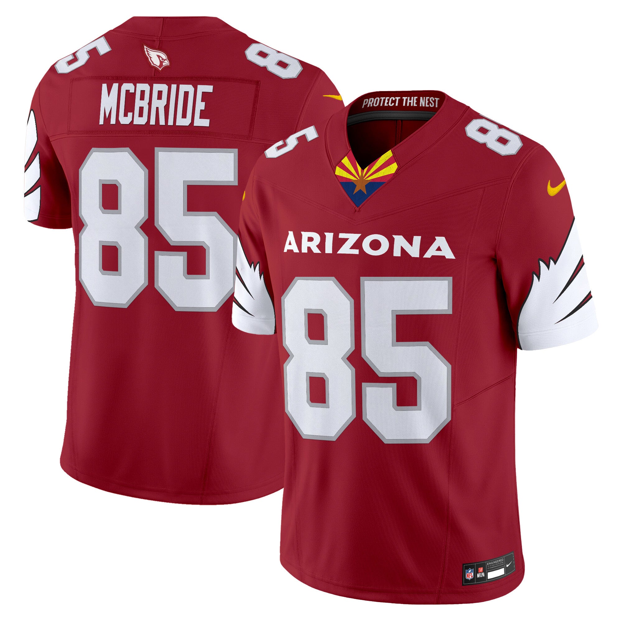 Men's Arizona Cardinals 2024 Special Vapor Limited Jersey - All Stitched - Red, Trey McBride