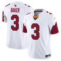 Men's Arizona Cardinals 2024 Special Vapor Limited Jersey - All Stitched - White, Budda Baker